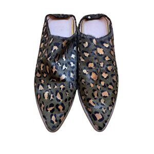 Vision Quest | Babos | Sneaker Slide | Leopard Print| Size 7